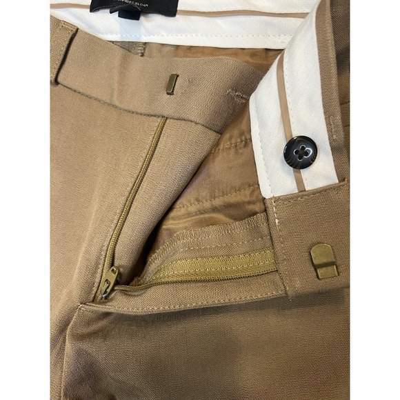 Banana Republic High-Rise Sloan Pants Petite 00 Brown - Picture 6 of 6